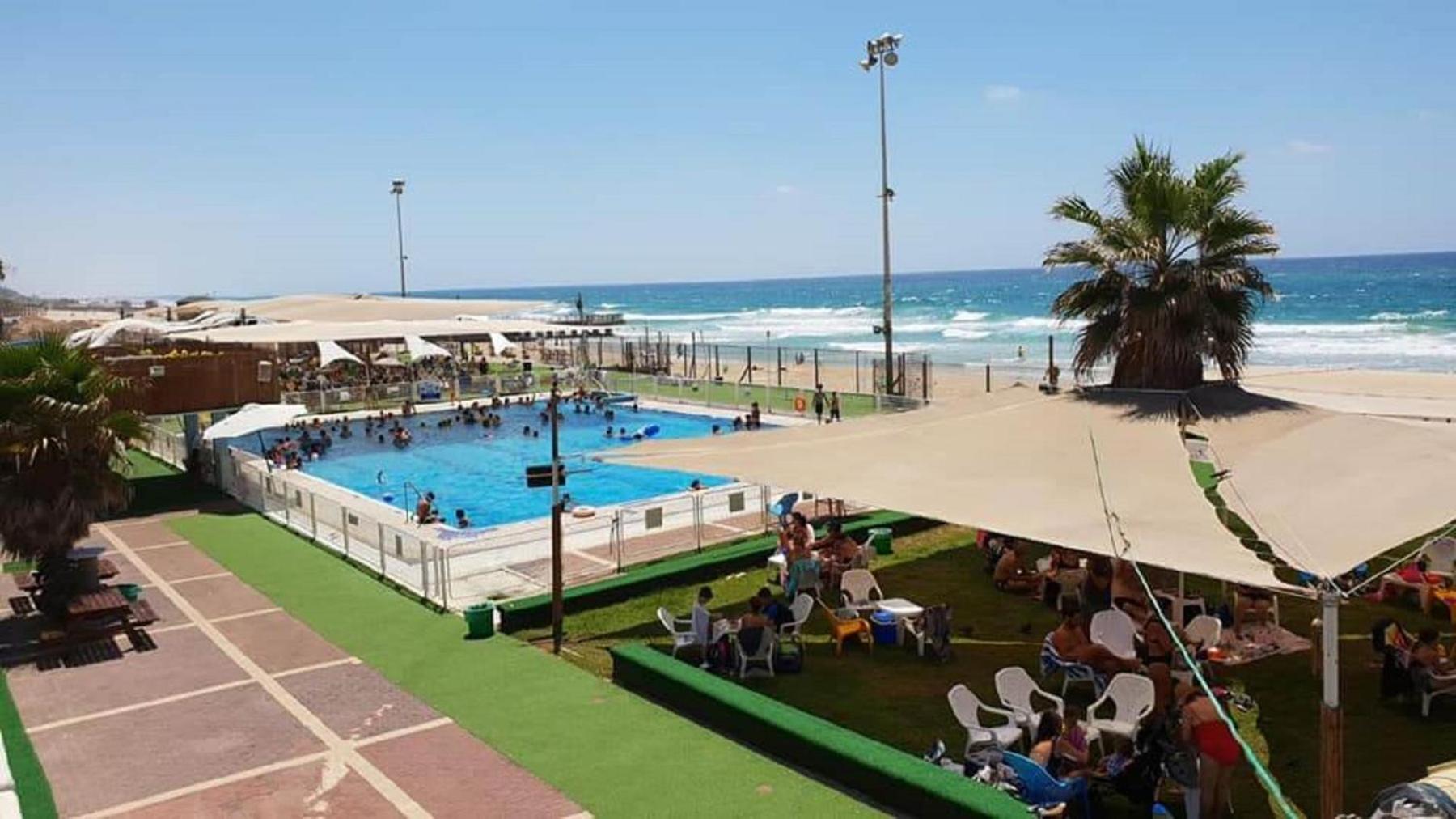 Spat Beach Bat Yam Buitenkant foto