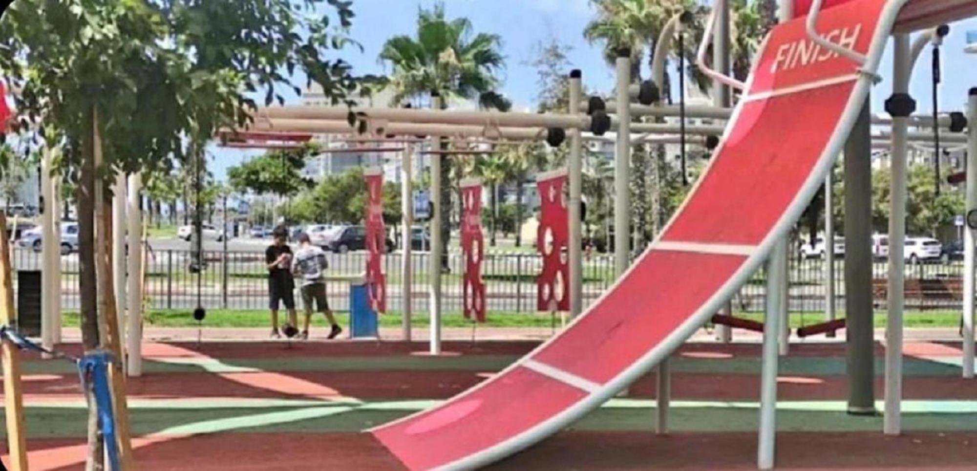Spat Beach Bat Yam Buitenkant foto