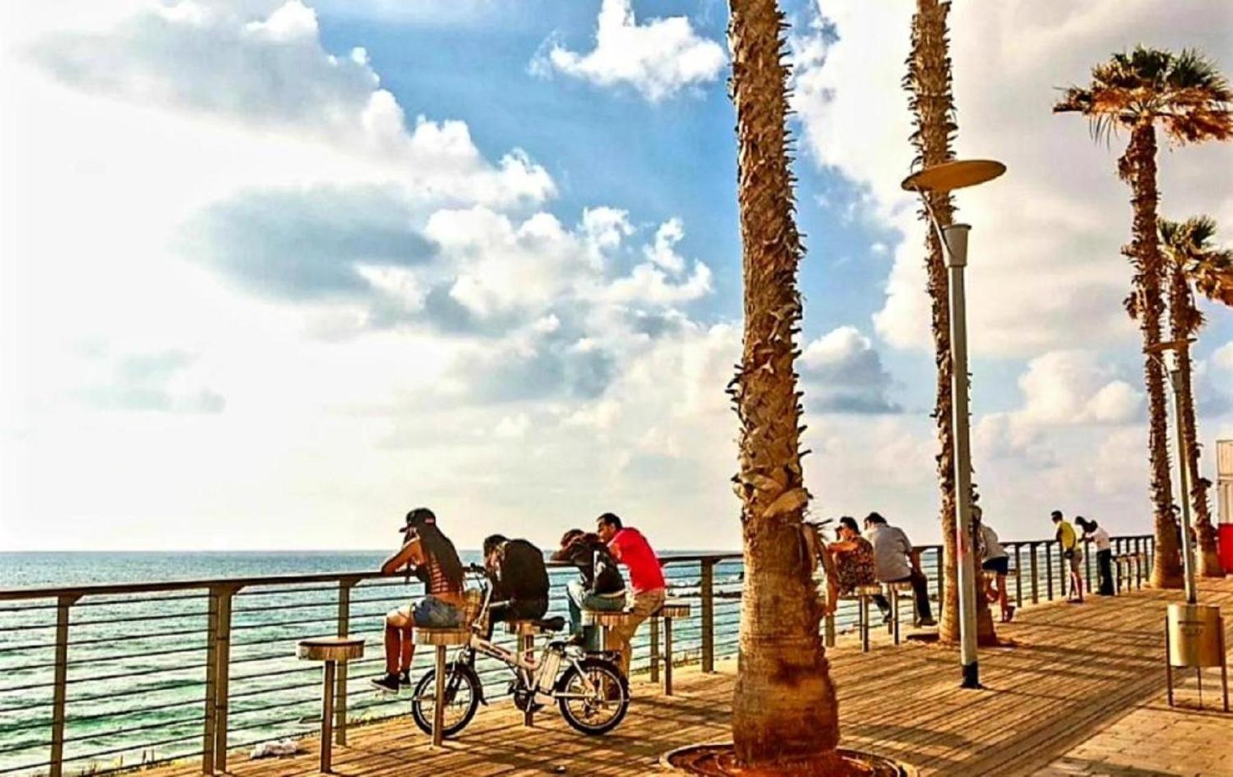 Spat Beach Bat Yam Buitenkant foto