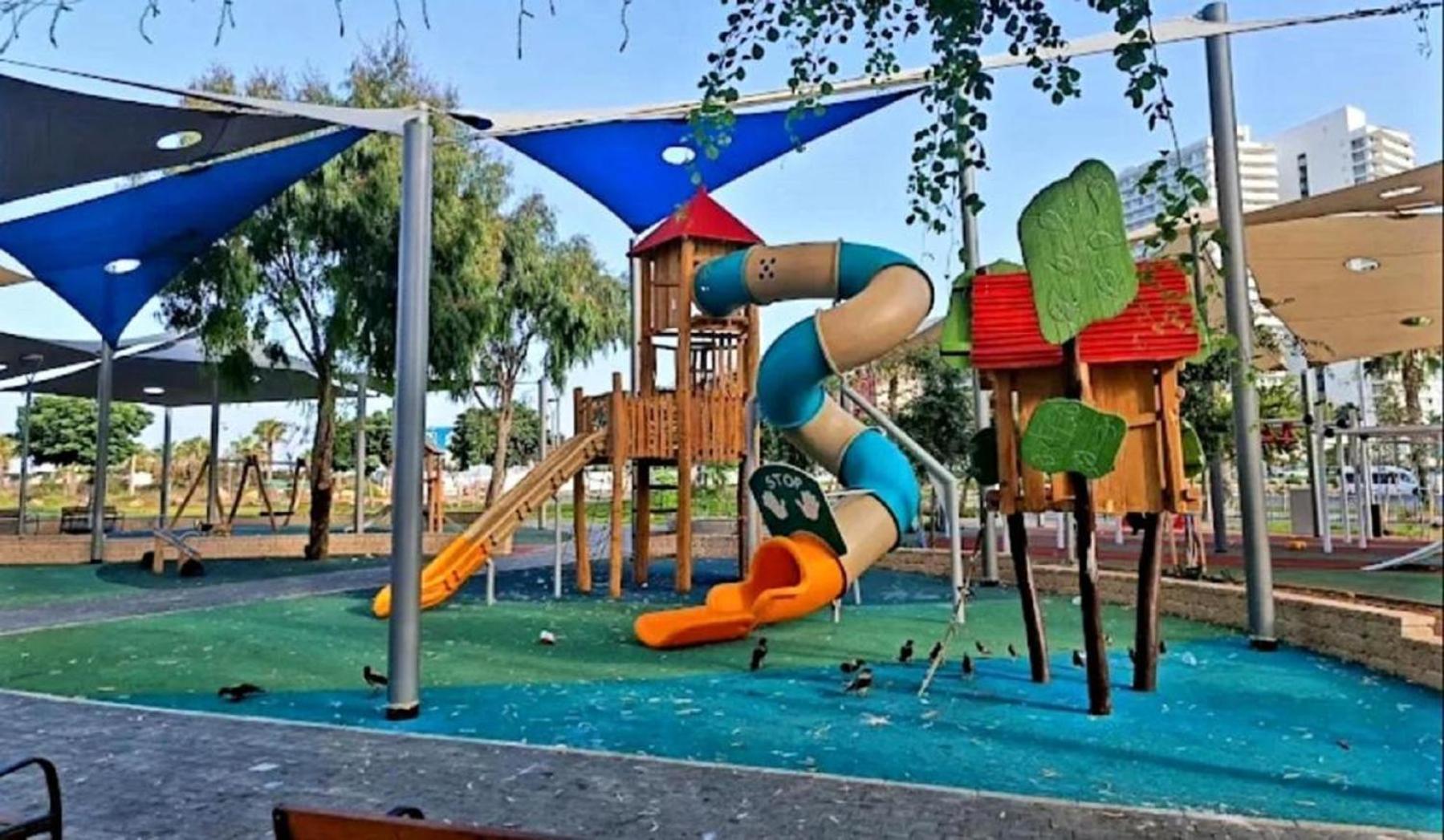 Spat Beach Bat Yam Buitenkant foto